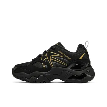 Skechers DLites 3.0 Air Sneakers 'Black Gold' Women's