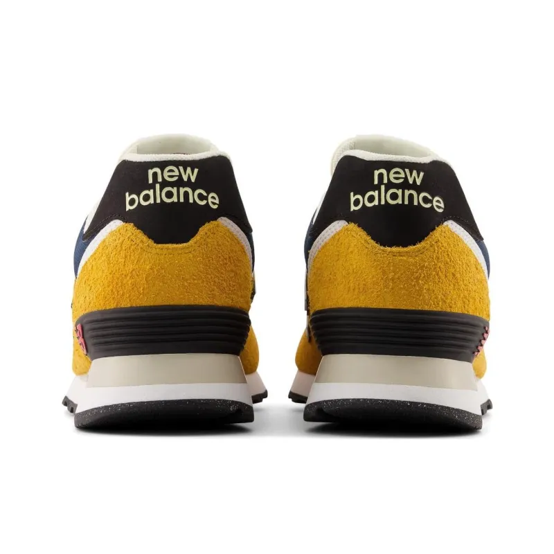 New Balance 574 Yellow Grey-4