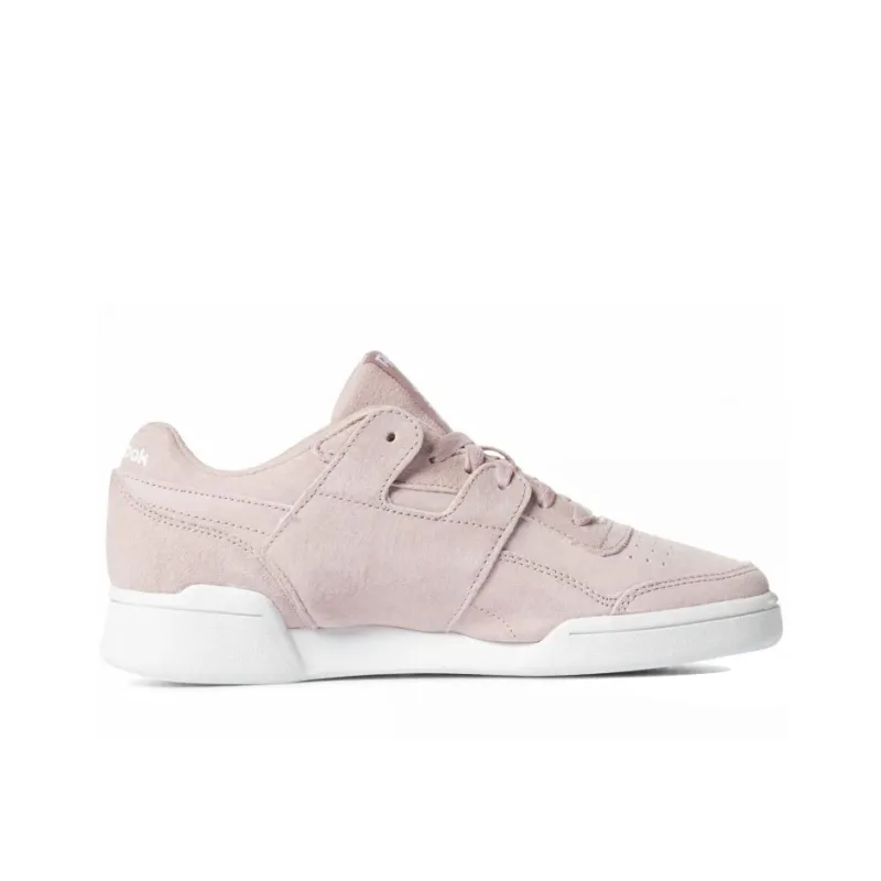 Reebok Workout Skateboard Shoes Women's Low-Top Pink-1