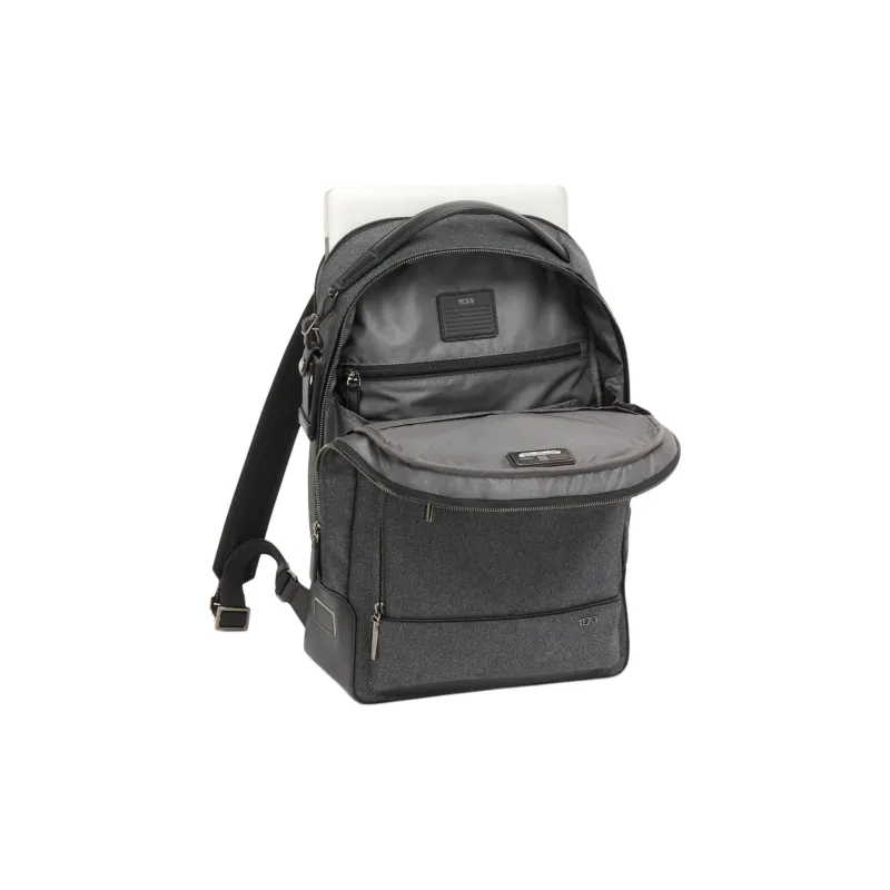 TUMI Polyester Backpack Men's Dark Carbon-3