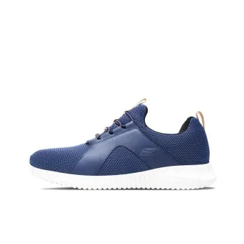 Skechers Elite Fle Anti-Slip And Wear-Resistant Breathable Low-Top Sports Casual Shoes Navy
