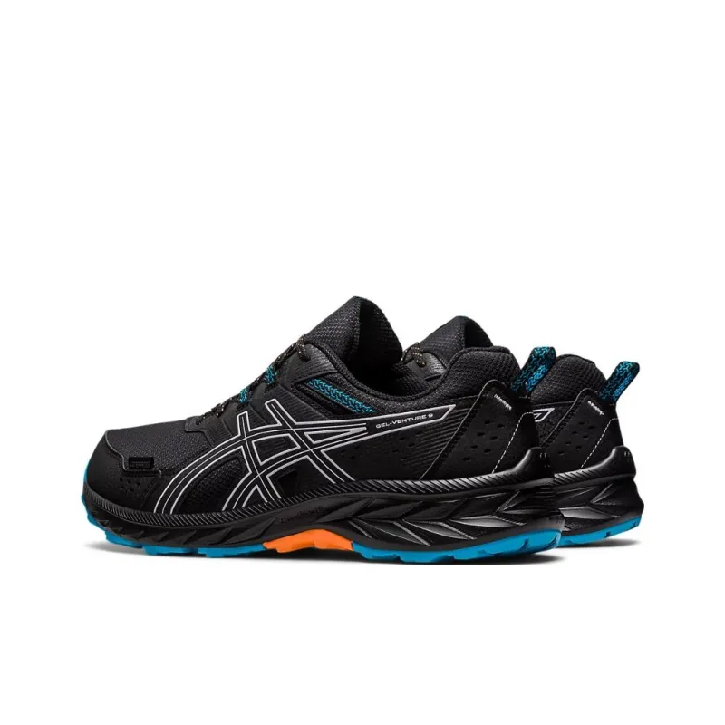 Asics Gel Venture 9 Waterproof 'Black Blue Peach'-3