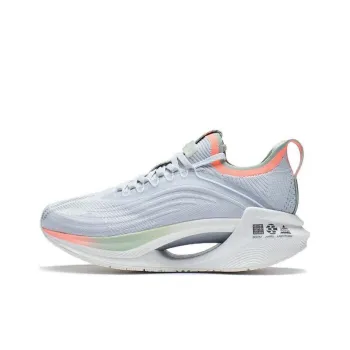 LiNing Shadow Essential Cushioning Anti Slip And Wear Resistant Low Top Running Shoes Women's Light Frost Blue