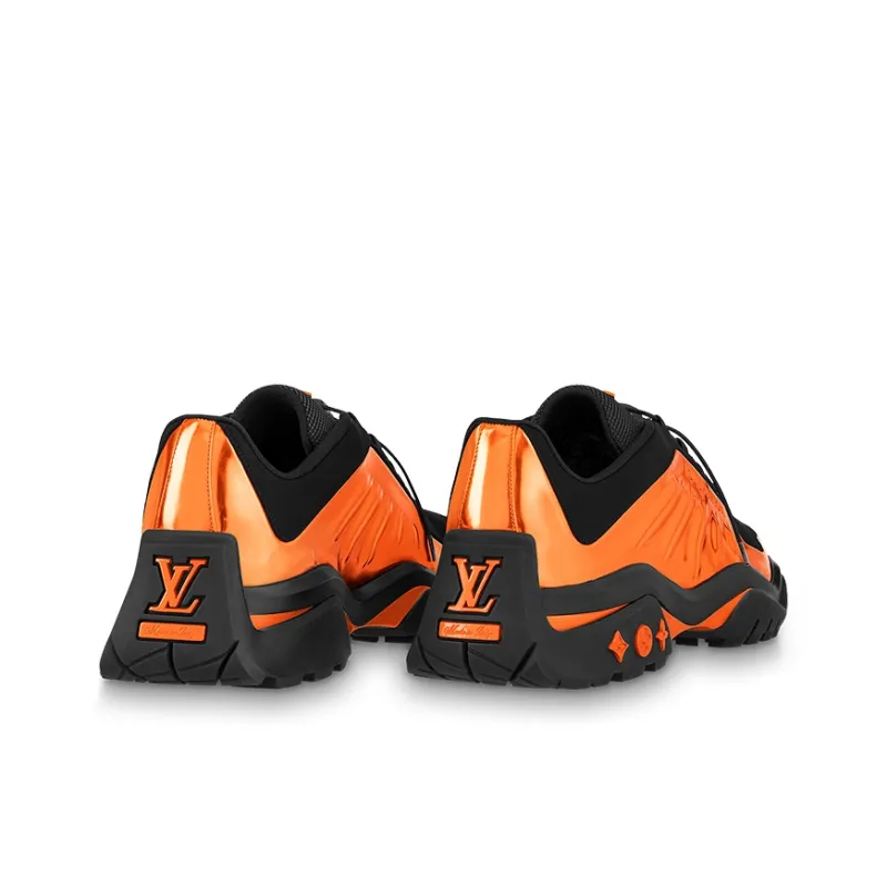 LOUIS VUITTON Millenium Black Orange-2