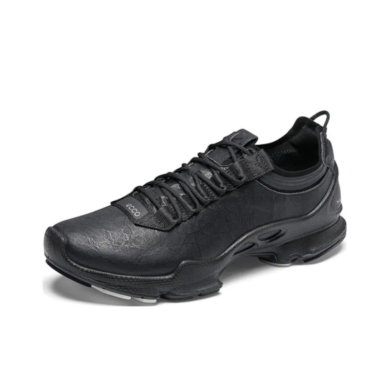 Ecco Biom C Breathable Low-Top Hiking Shoes Men's Black-1