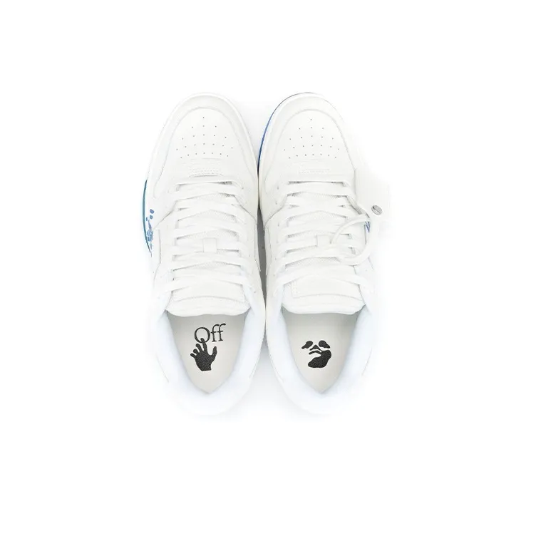 OFF WHITE Out Of Office Low Top For Walking Sneaker 'White Blue'-2