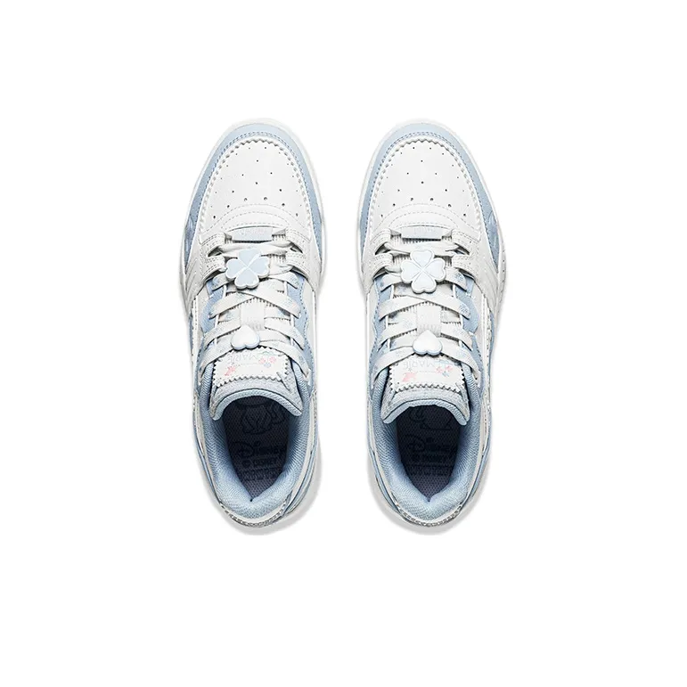 Li Ning Moon White X Disney Marie Cat 'White Blue' Women's-2