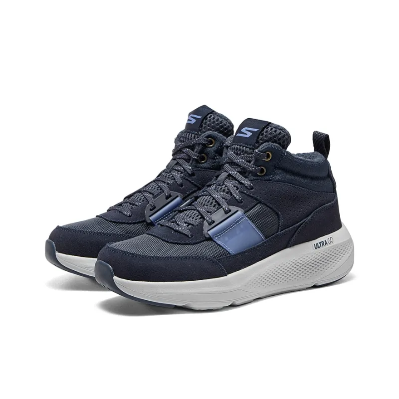 Skechers ON THE GO Slip Resistant, Abrasion Resistant, Thermal Mid Top Casual Shoes Women's Blue-3