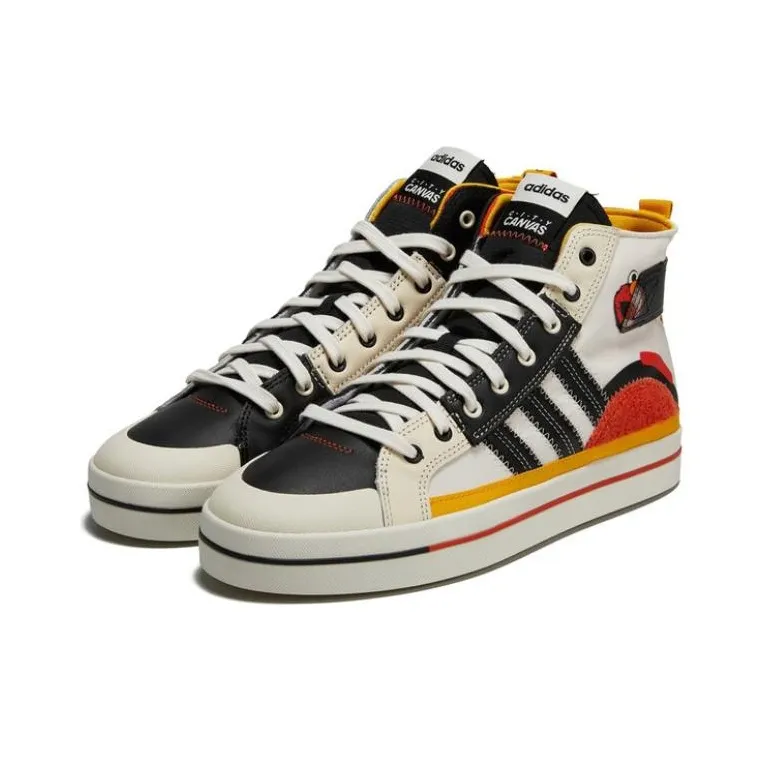 Adidas Neo City Canvas Hi 'Multi Color'-2