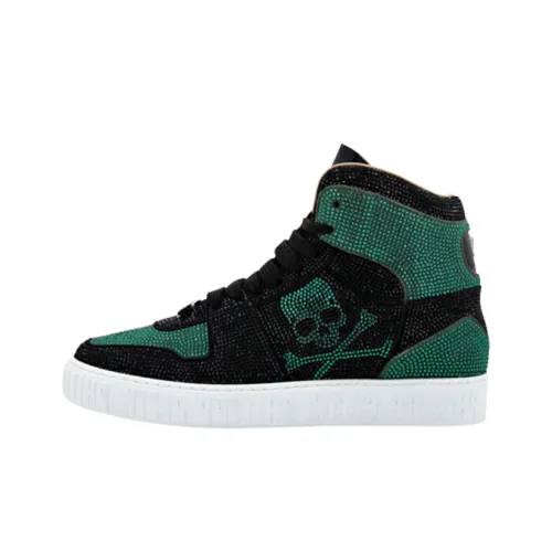 PHILIPP PLEIN Strass High-top Sneakers