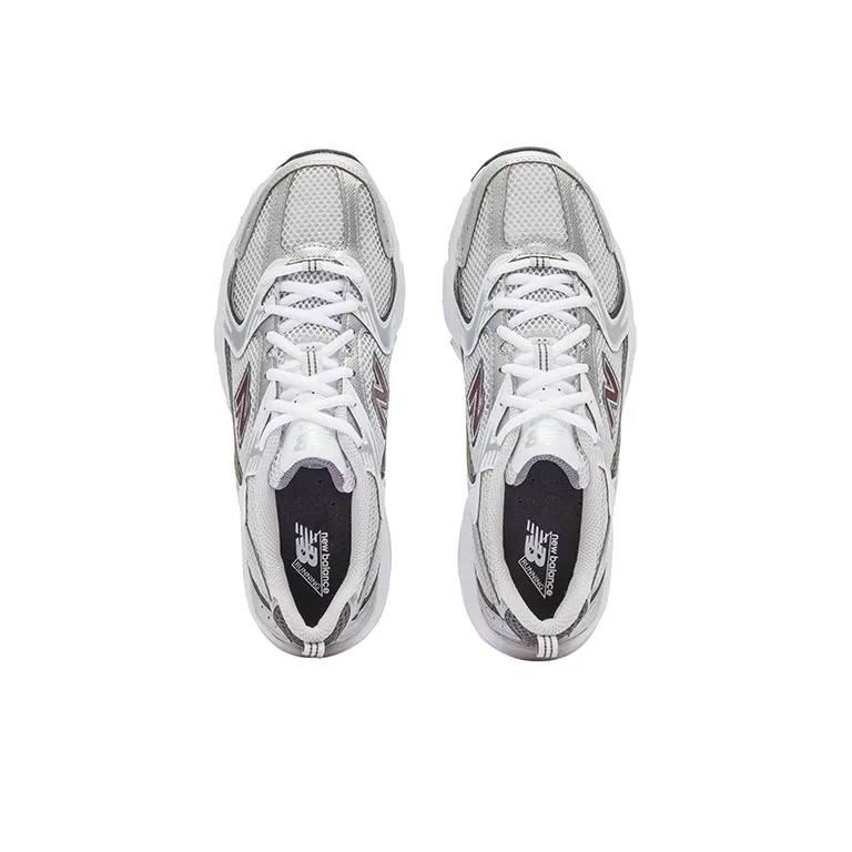 New Balance 530 White Silver-4