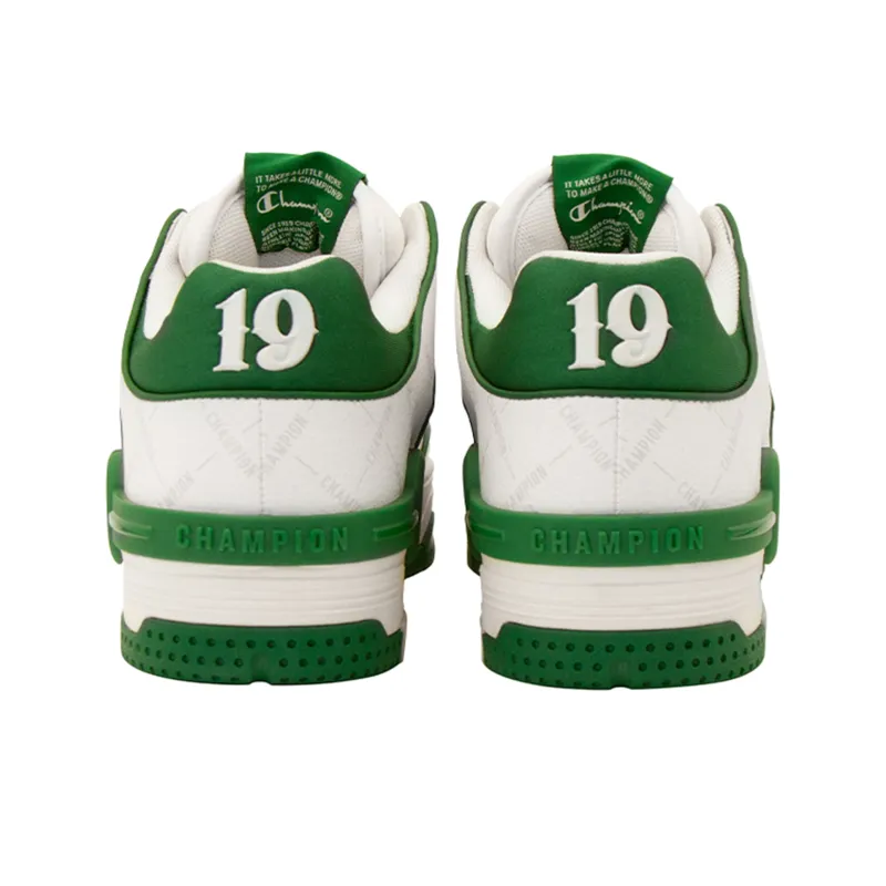 Champion C Skate V1 Mono Low Top Skateboard Shoes Unisex Green-3