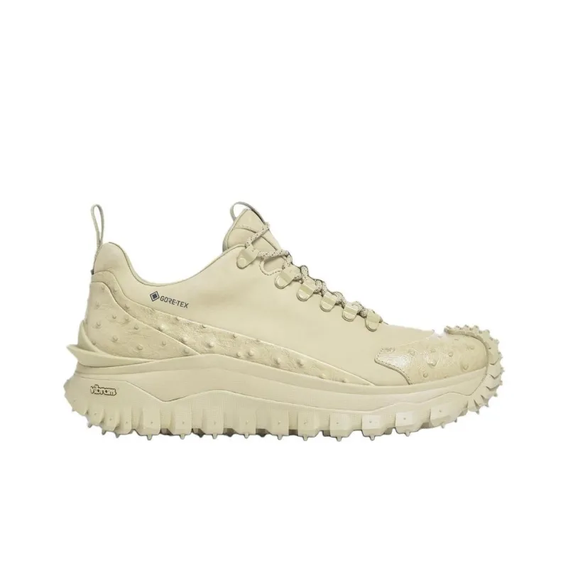Moncler Trailgrip Waterproof And Lightweight Low Top Outdoor Shoes Men's Beige-1