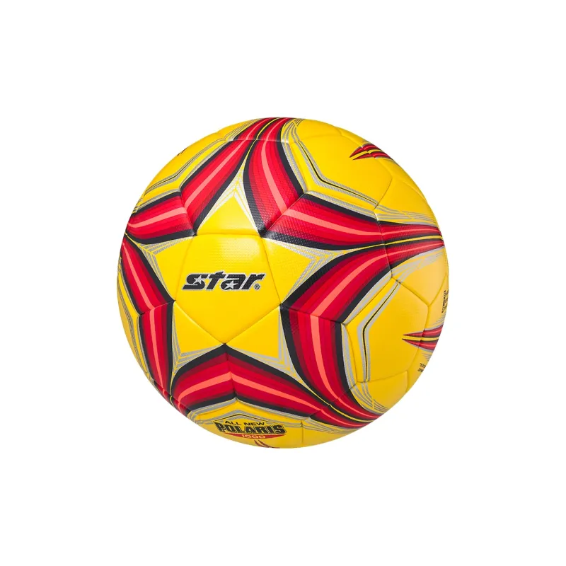 Star Size 5 Standard Ball Soccer PU Seamless Thermal bonding Unisex Red Yellow-1