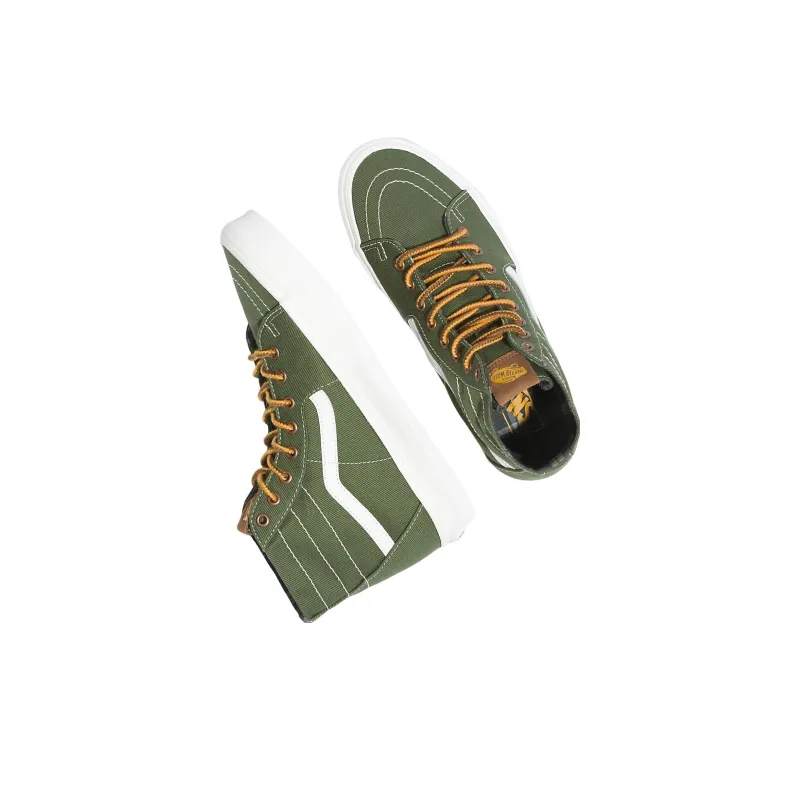 Sk8 Vans Hi Tapered 'CA Throwback Chive'-3