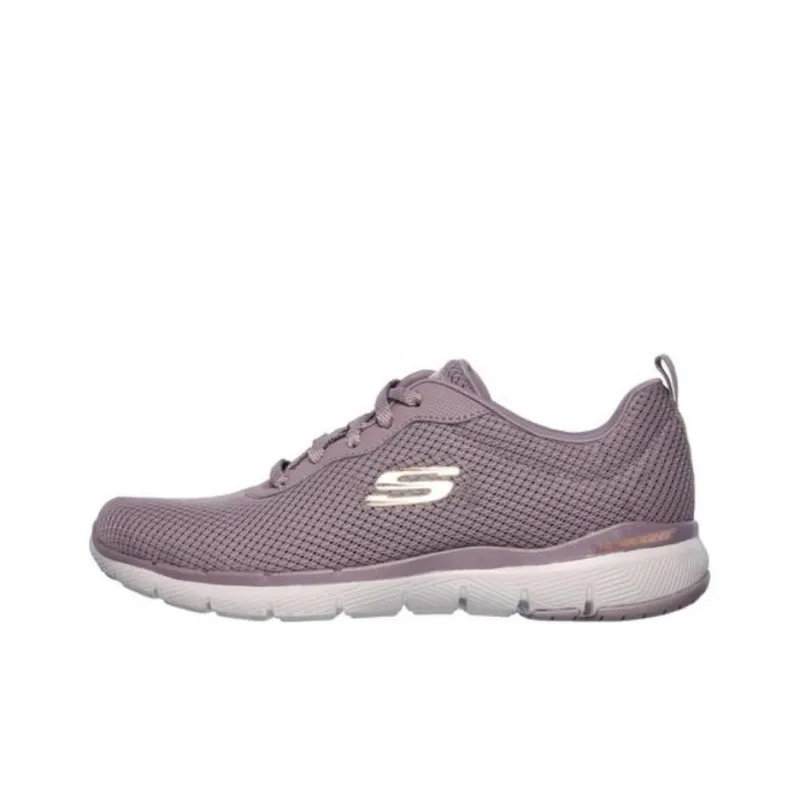 Skechers Flex Appeal 3.0 Cushioning Anti-Slip And Wear-Resistant Low-Top Running Shoes Women's Pink-0