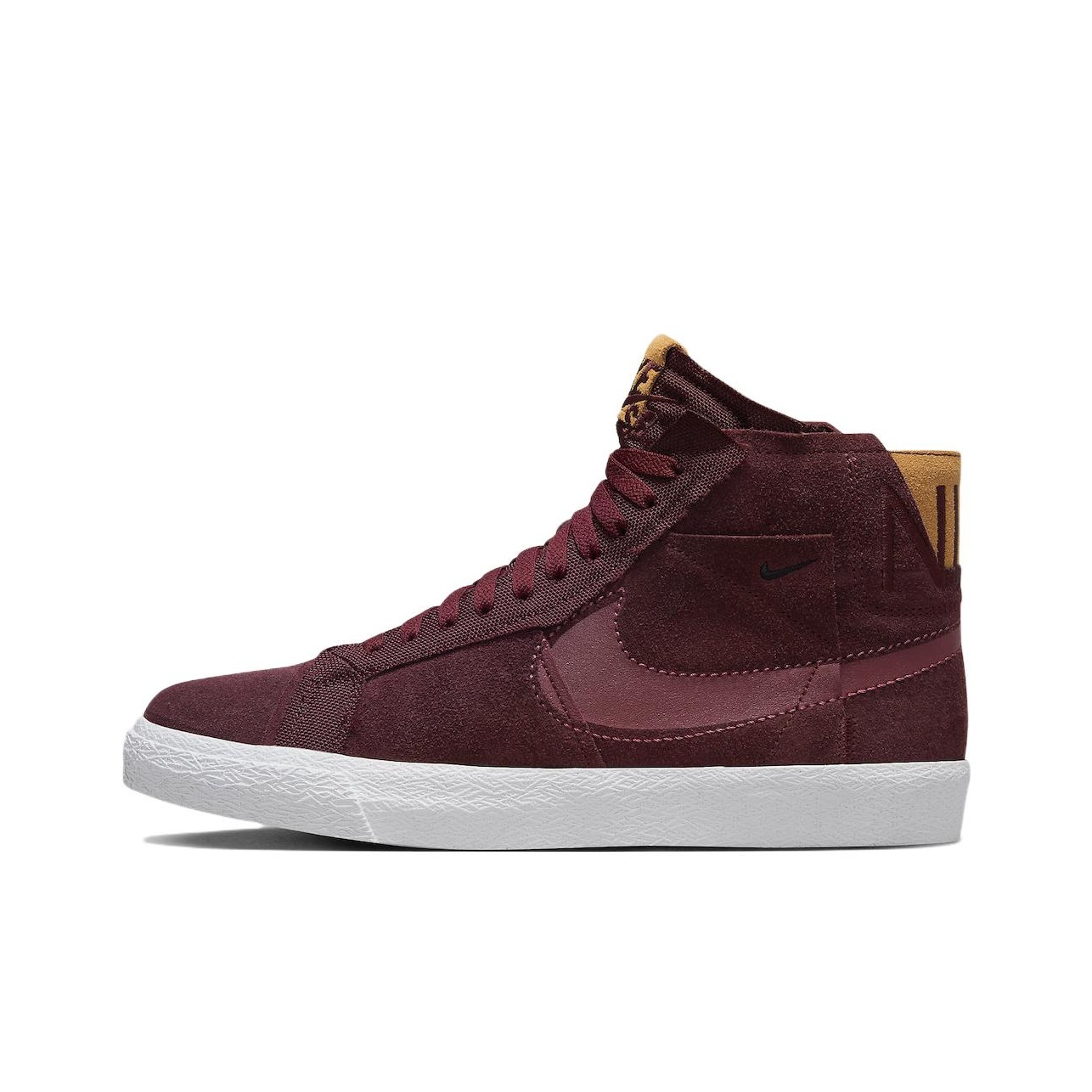 Nike Blazer Mid PRM Suede Red/ Maroon White Gum deals Mens 11