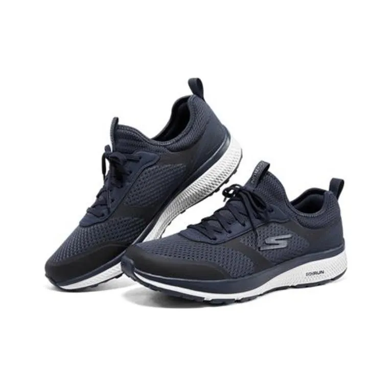 Skechers Go Run Consistent Cushioning Anti Slip And Wear Resistant Low Top Casual Running Shoes Men's Navy-2