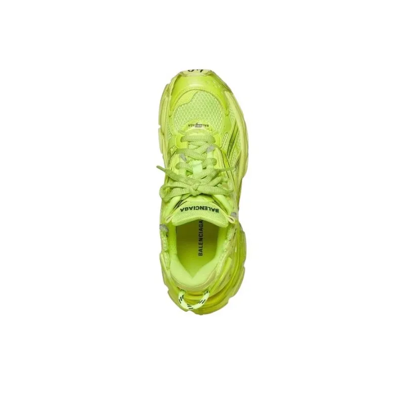 Balenciaga Women's Runner Sneaker 'Fluo Yellow'-2