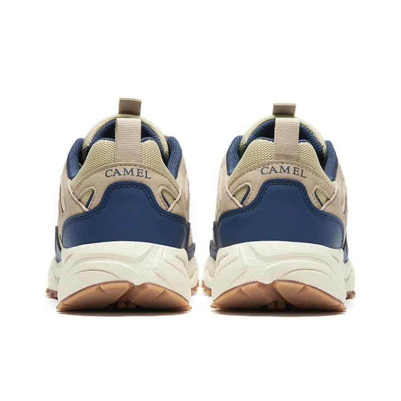 CAMEL Plate Dragon 1.0 Cushioned Slip Resistant Abrasion Resistant Low Top Outdoor Shoes Men's Khaki Blue-3