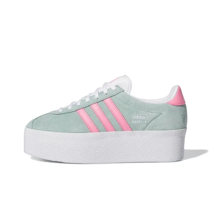 Adidas Gazelle Up Hazy Green Bliss Pink Women's-0