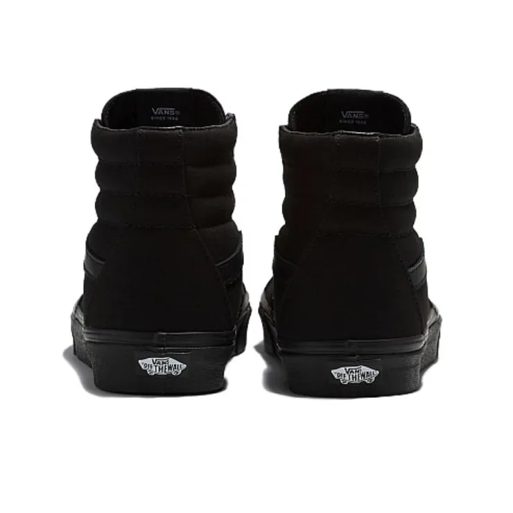 Sk8 Vans Hi Wide 'Canvas Triple Black'-3