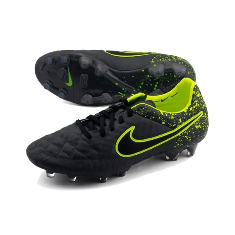 Nike Tiempo Legend 5 Soccer Shoes Men Low Top Electric Glow Flint Stones Ink Splatter-2