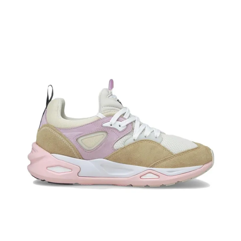 PUMA Trc Blaze Athleisure Casual Sports Shoe Unisex Brown White Pink-1