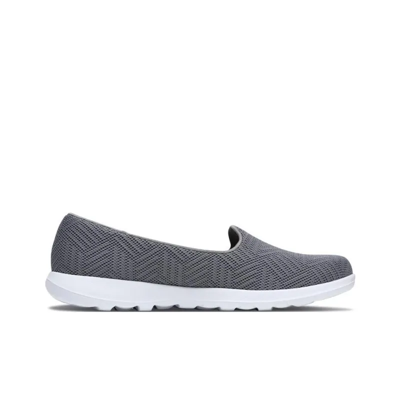 Skechers GO WALK Lite Slip-Resistant Breathable Low-Top Sports Casual Shoes Women's Gray-1