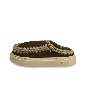 MOU Eskimo Wrap-toe Slippers Women's Brown