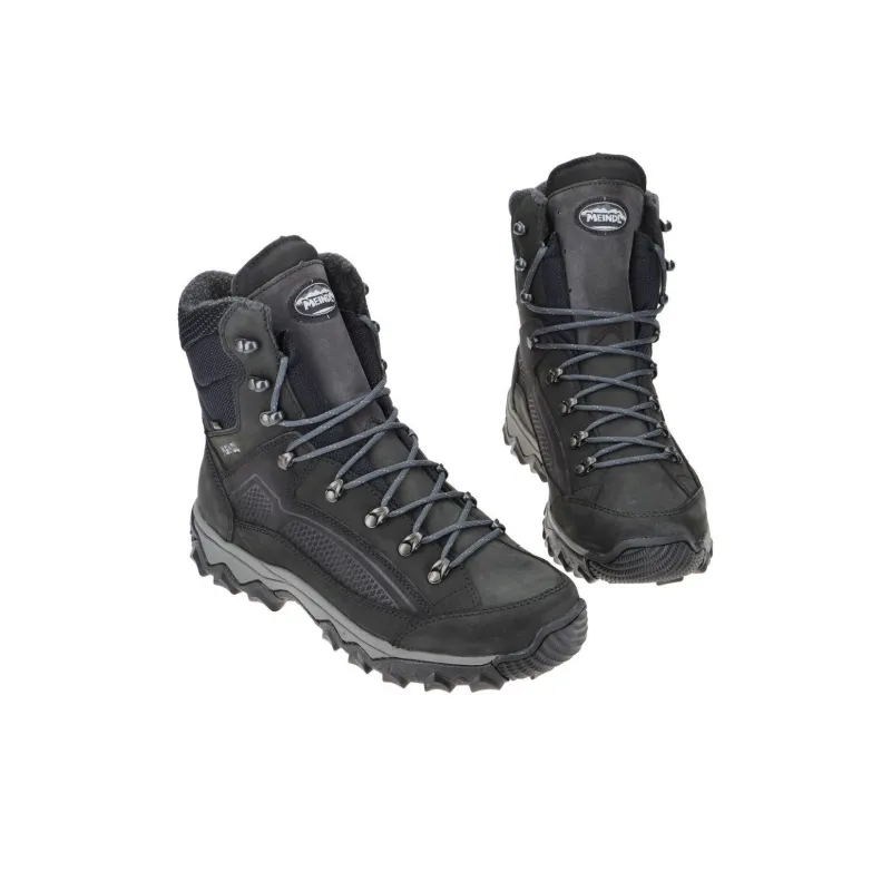 MEINDL Telfs Cushioning High-Top Outdoor Shoes Men's Black-6