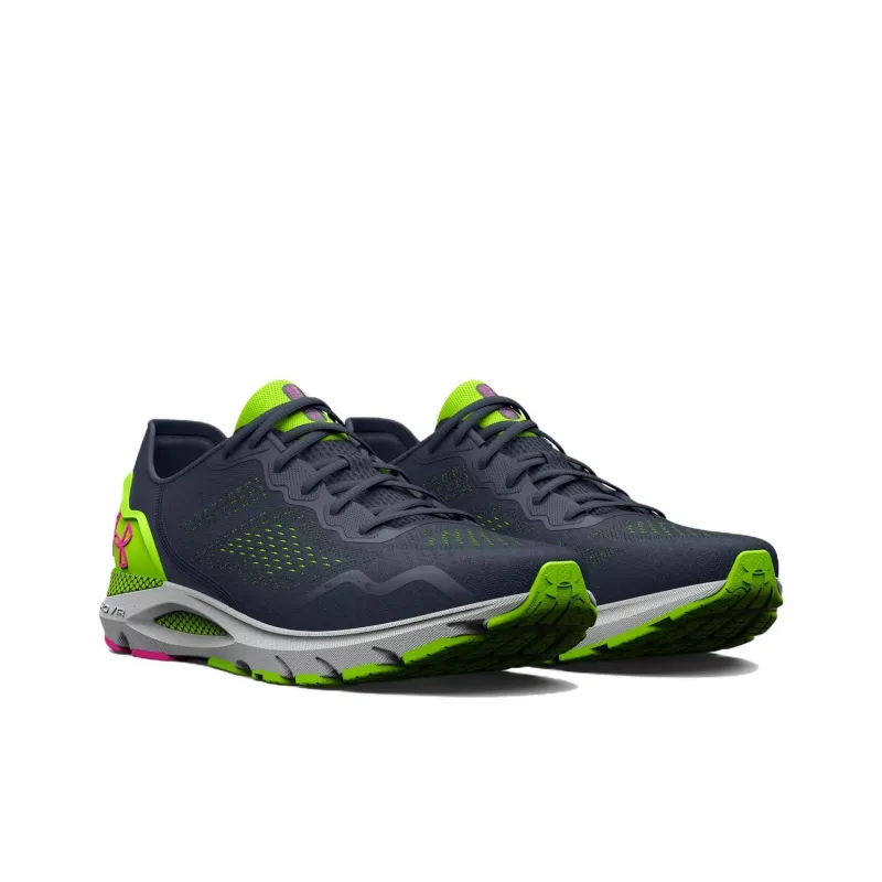 Under Armour Hovr Sonic 6 'Downpour Grey Lime Surge'-2