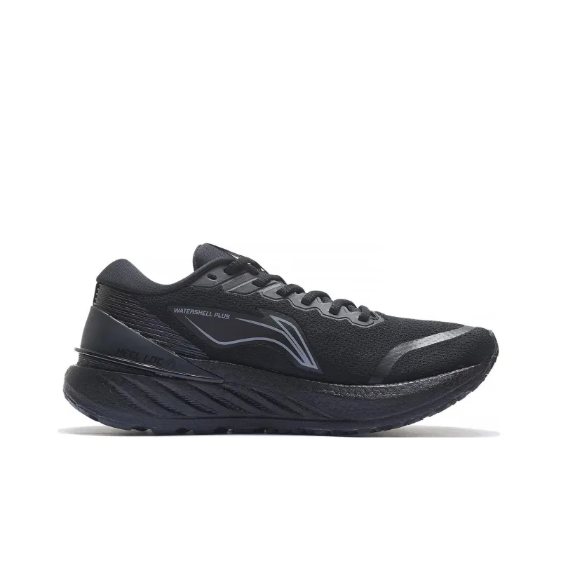 LiNing YueYing 2.0 Cushioned Slip Resistant Low Top Running Shoes Men's Black-1