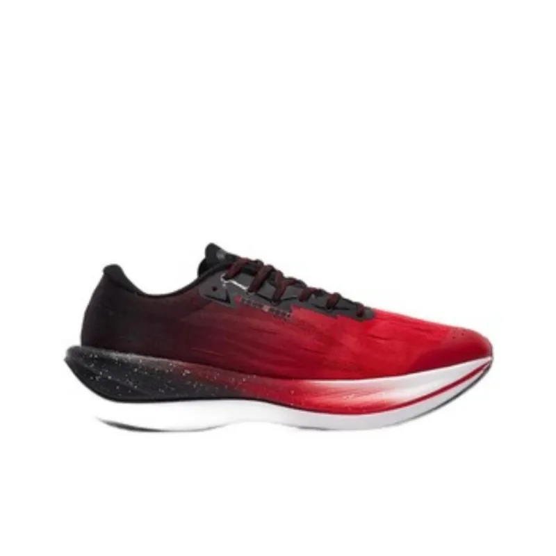 QIAODAN Feiying PB2.0 Cushioned Wear Resistant Breathable Low Top Running Shoes Men's Tomato Red Fall/Winter Edition-1