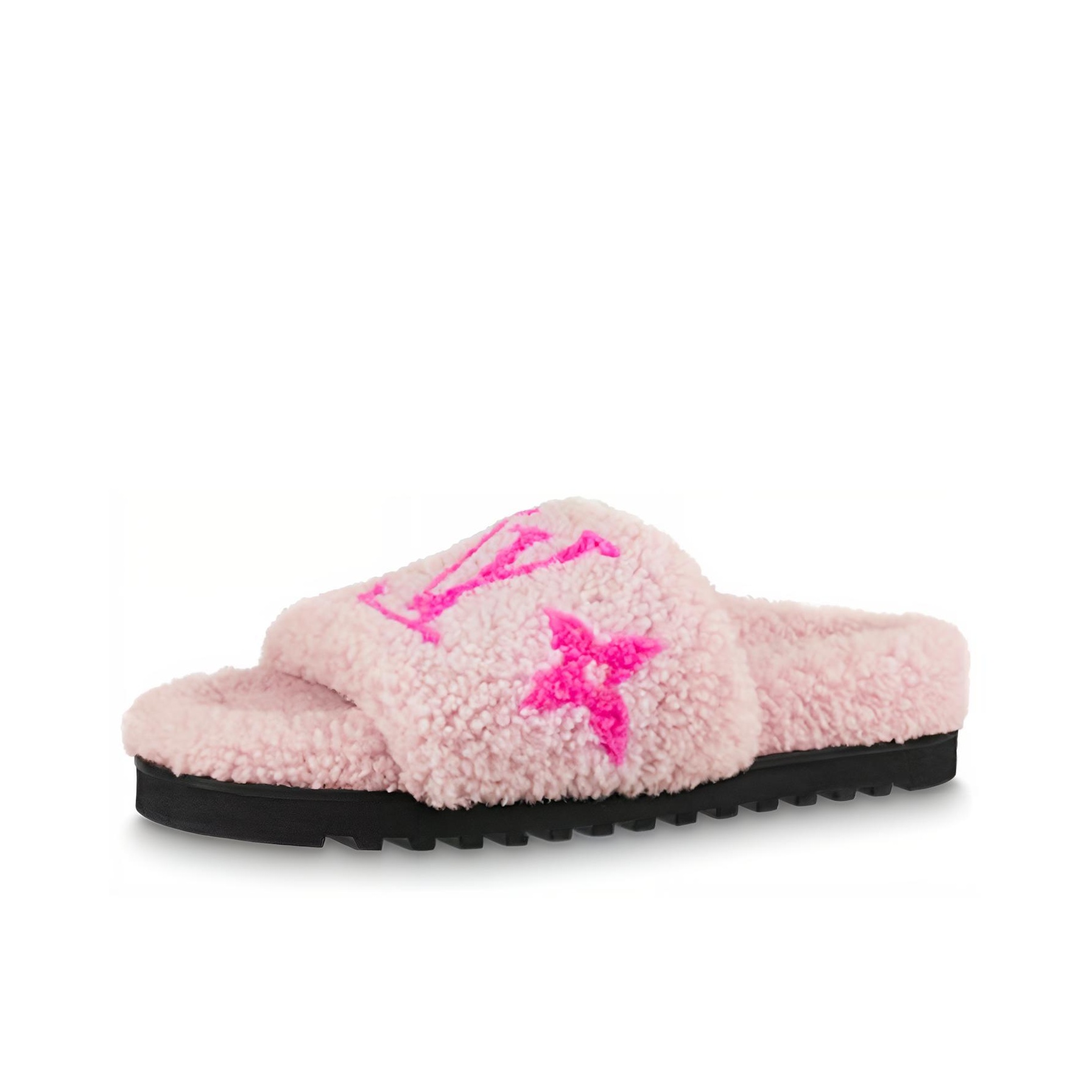 Louis vuitton pink slippers shops