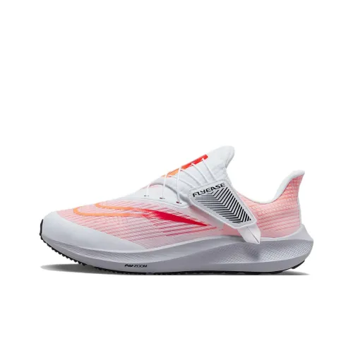 Nike Pegasus FlyEase Running Shoes Men Low-Top White/Orange/Red