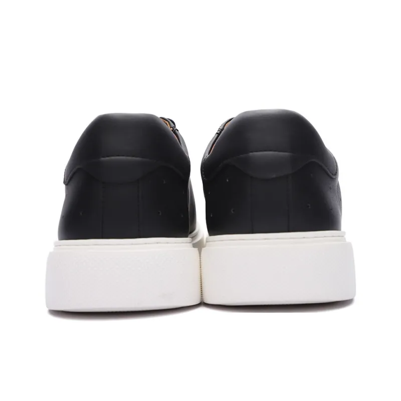 CHARRIOL Low Top Skateboard Shoes Men's Black-4