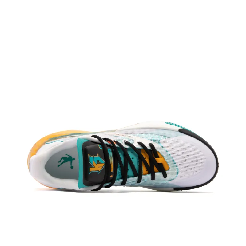 QIAODAN Sharp RISE Prototype Slip Resistant Low Top Basketball Shoes Men's Green Yellow-3