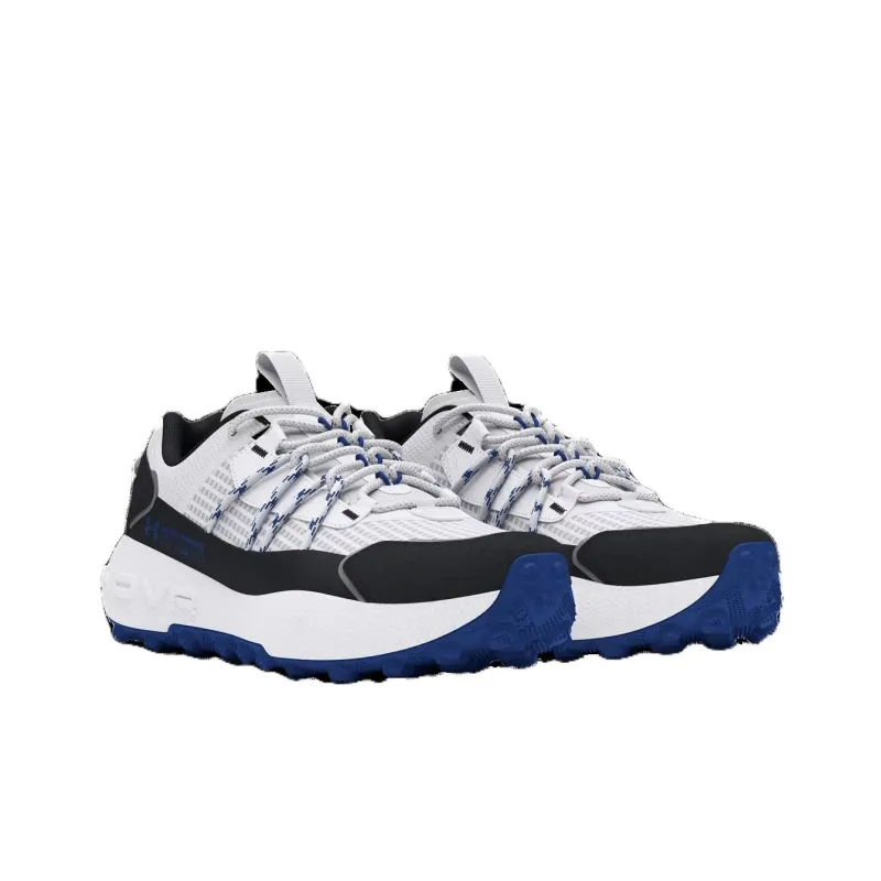 Under Armour Breathable Low Top Casual Shoes Unisex White Black-2