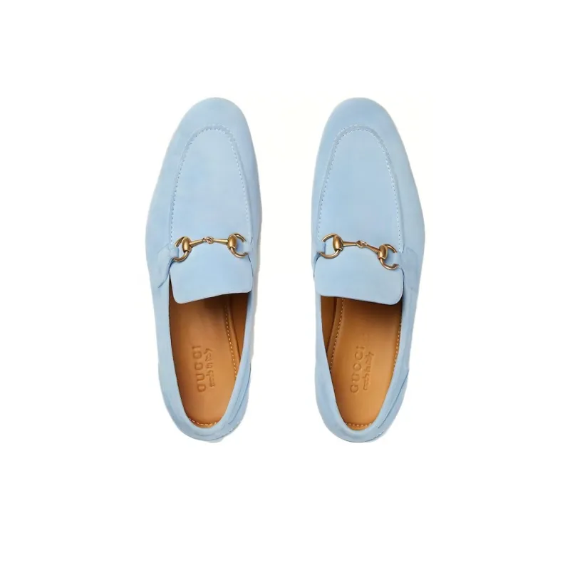 GUCCI Jordaan Loafer 'Light Blue'-3