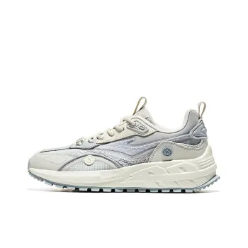 Erke Big Show Hongrabbit Anti Slip Wear Resistant Low Top Sports Casual Shoes Women's Gray