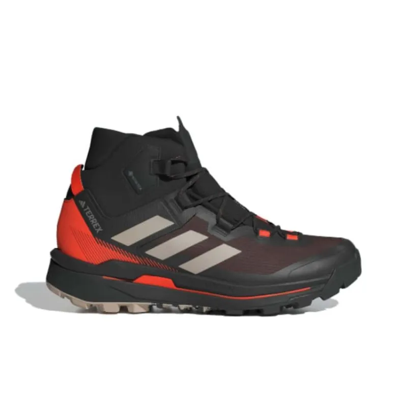 Adidas Terrex Skychaser Tech Gore Tex Core Black Wonder Beige Semi Impact Orange-1