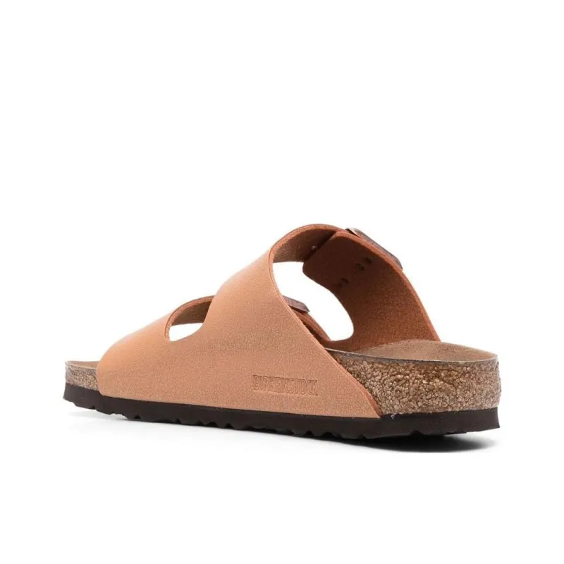 Birkenstock Arizona Vegan Birko Flor Birkibuc Sandals 'Pecan'-2