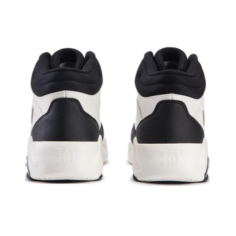 361° Winter Syndrome Winter Expedition 3 Slip Resistant High Top Skateboard Shoes Men's Black White-3