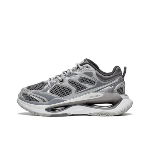 LiNing Beyond Infinity Durable Breathable Low-Top Sports Casual Shoes Women's Gray