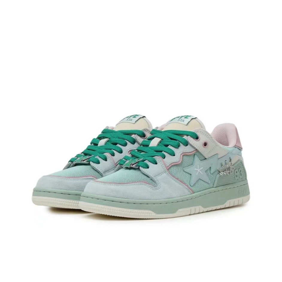 A BATHING APE Bape SK8 Sta BAPY Minty Green Women's