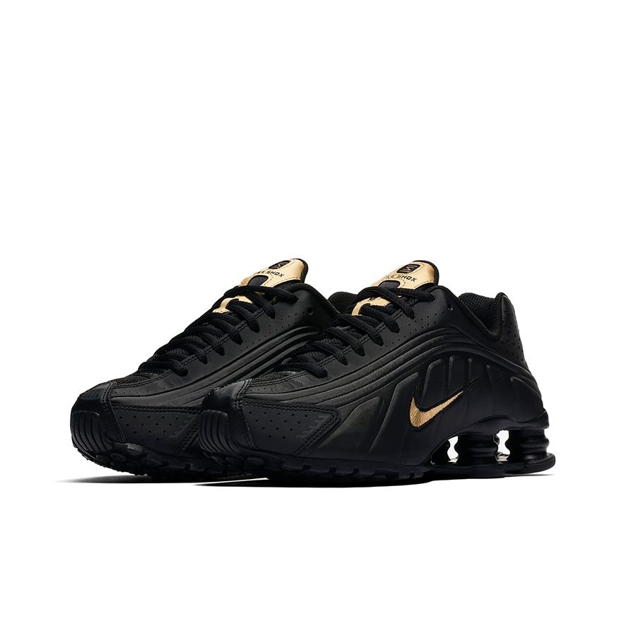 Nike shox r4 black gold online