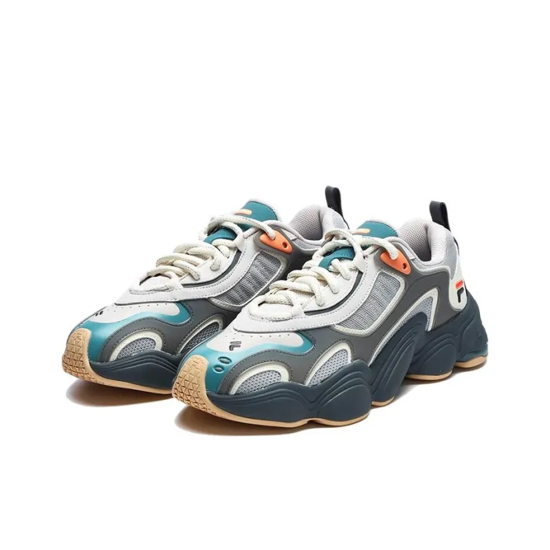 FILA FUSION Tenacity Sneakers 'White Grey'-1
