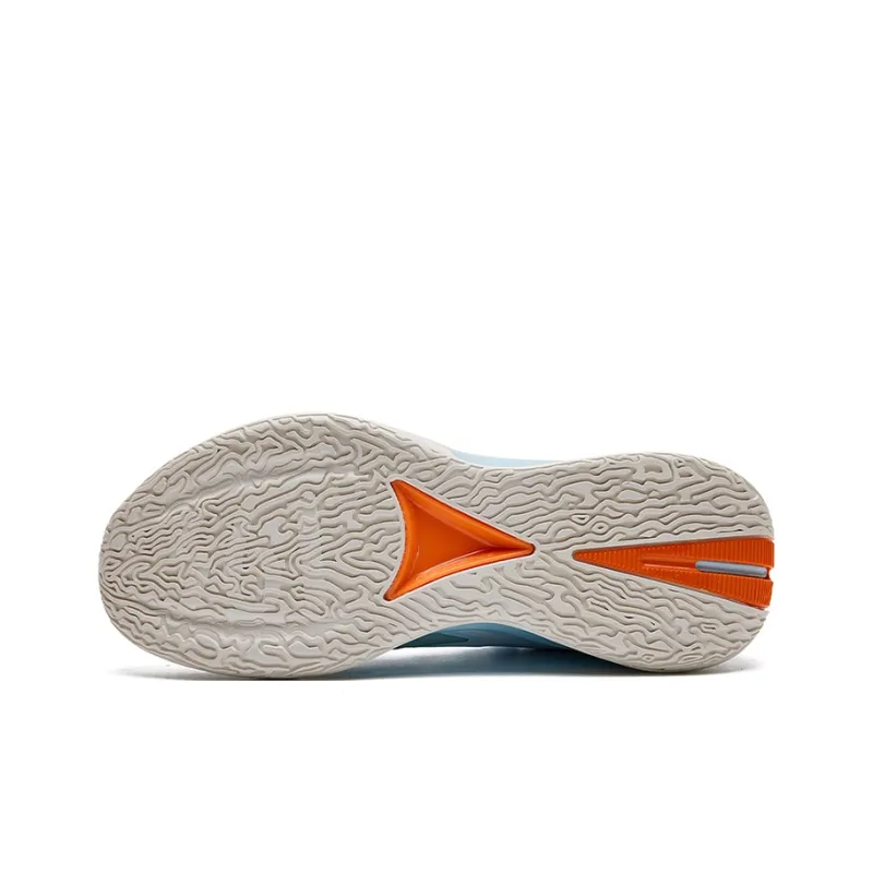 361° Big3 3.0 Salt Soda Cushioning Anti-Slip And Wear-Resistant Low-Top Performance Basketball Shoes Blue Orange-4