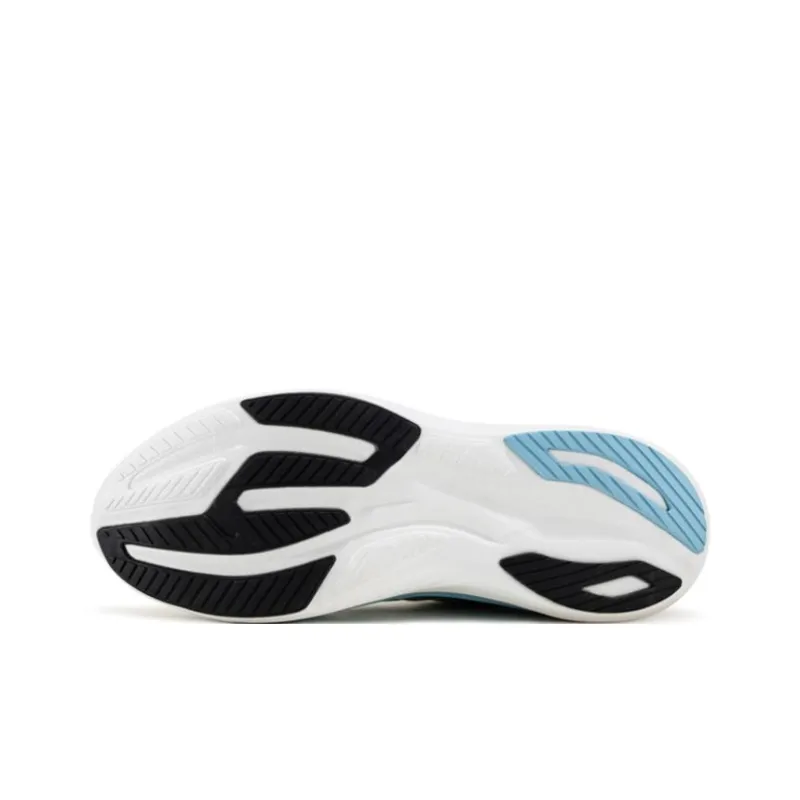 Saucony Phoenix Inferno 2 Anti Slip Wear Resistant Low Top Running Shoes Men's White Black Blue-4